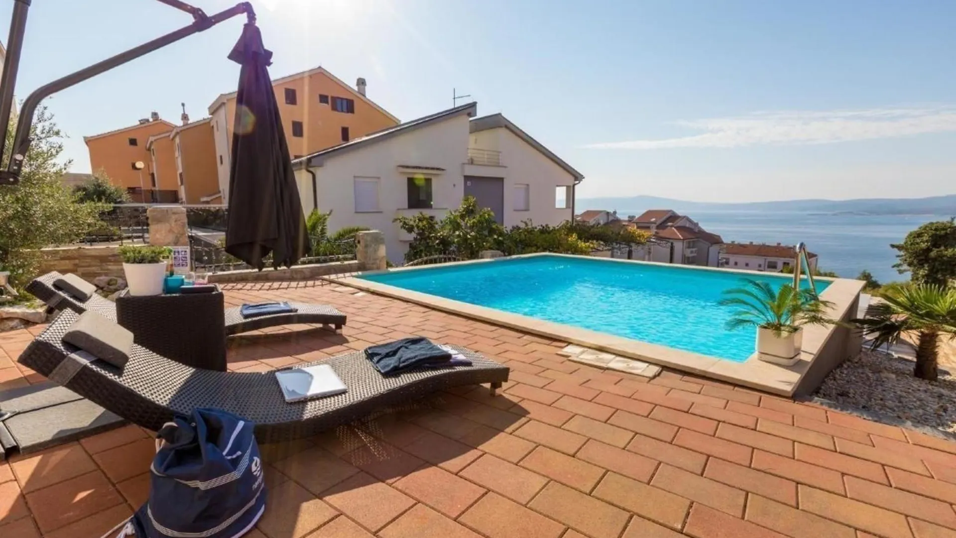 Apartment Schoene Wohnung In Crikvenica Mit Terrasse Und Gemeinschaftlichem Pool Croatia